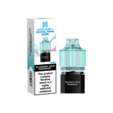 Crystal Prime Aura Bar 10k Replacement Pods - Box of 5 - Blue Sour Raspberry - vapeukwholesale