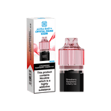 Crystal Prime Aura Bar 10k Replacement Pods - Box of 5 - Strawberry Raspberry Cherry - vapeukwholesale