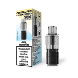 Crystal Pro CP 10k Replacement Pods Box of 5 - Juicy Raspberries - vapeukwholesale