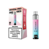 Crystal Pro CP10000 Prefilled Pod Kit Box of 5 - Cherry Berry - vapeukwholesale