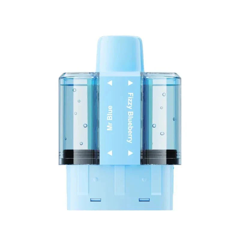 Crystal Pro Switch 30k Pods Box of 5 - Mr Blue / Fizzy Blueberry - vapeukwholesale