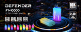 Defender F1 - 10000 Prefilled Pod Vape Kit ( Box of 5 ) - Blue Fusion - vapeukwholesale