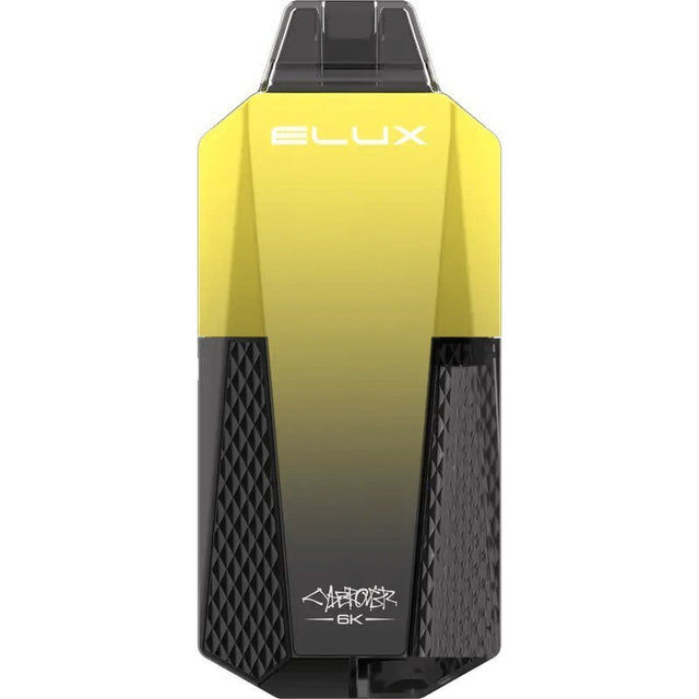 Elux Cyberover 6000 Disposable Vape - Banana Ice - vapeukwholesale