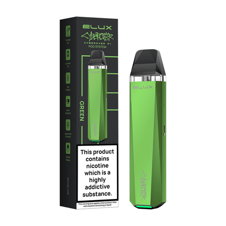 Elux Cyberover P1 Pod Kit | Replacement Pods - Power Vape Shop