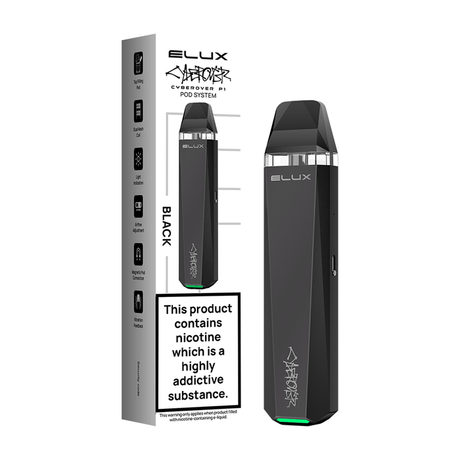 Elux Cyberover P1 Pod Kit | Replacement Pods - Power Vape Shop