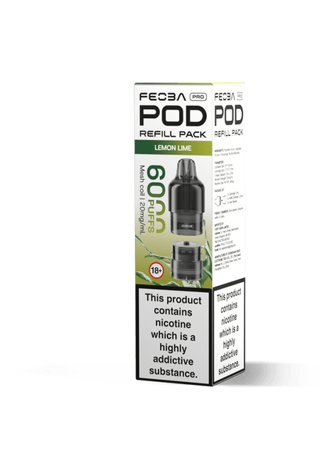 Feoba Pro 6000+ Replacement Pods - Power Vape Shop
