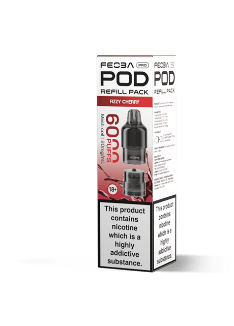 Feoba Pro 6000+ Replacement Pods - Power Vape Shop
