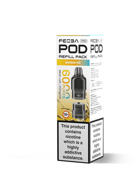 Feoba Pro 6000+ Replacement Pods - Power Vape Shop