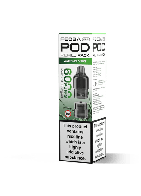 Feoba Pro 6000+ Replacement Pods - Power Vape Shop