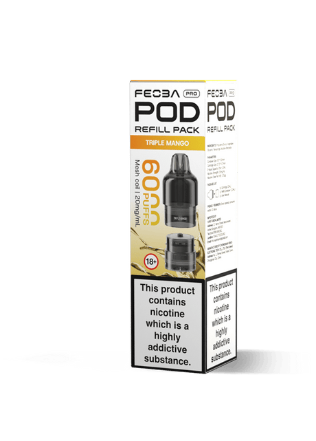 Feoba Pro 6000+ Replacement Pods - Power Vape Shop