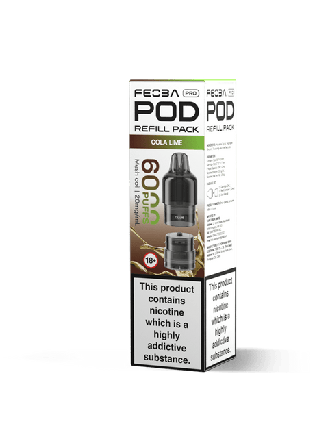 Feoba Pro 6000+ Replacement Pods - Power Vape Shop