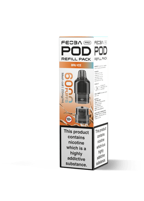 Feoba Pro 6000+ Replacement Pods - Power Vape Shop