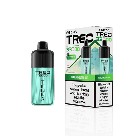 Feoba Treo 33k Prefilled Pod Vape Kit Box of 5 Watermelon Ice