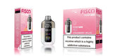 Fisco Point Pro 7000 Disposable Vape Box of 5 - Juicy Peach Lemon - vapeukwholesale