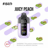 Fisco Point Pro 7000 Disposable Vape Box of 5 - Juicy Peach - vapeukwholesale