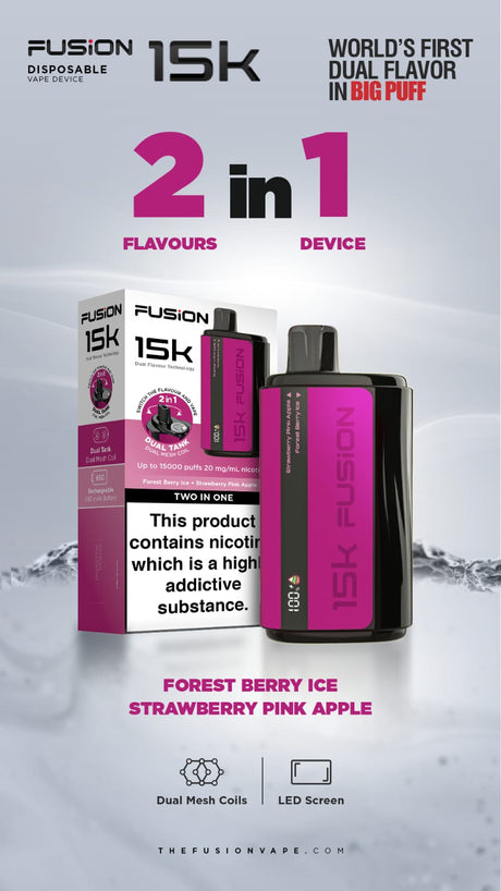 Forest Berry Ice + Strawberry Pink Apple