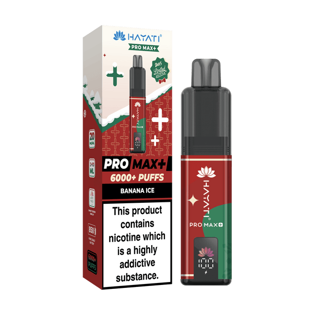 Hayati PRO MAX+ 6000 Prefilled Vape Kit - Christmas Edition - Power Vape Shop