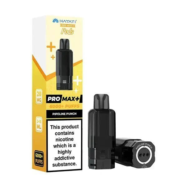 Hayati Pro Max Plus 6000 Pre - filled Pods Box of 5 - Pipeline Punch - vapeukwholesale