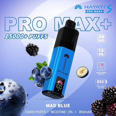 Hayati Pro Max S Plus 15K Pod Vape Kit - Power Vape Shop