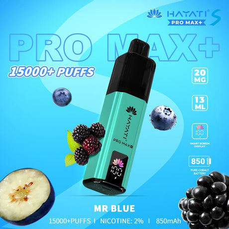 Hayati Pro Max S Plus 15K Pod Vape Kit - Power Vape Shop