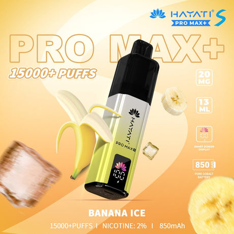 Hayati Pro Max S Plus 15K Pod Vape Kit - Power Vape Shop