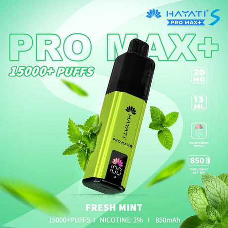 Hayati Pro Max S Plus 15K Pod Vape Kit - Power Vape Shop