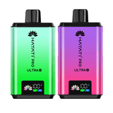Hayati Pro Ultra Plus 25000 Big Puffs Prefilled Vape Kit Box of 5 - Blackcurrant Cotton Candy / Blue Raspberry - vapeukwholesale