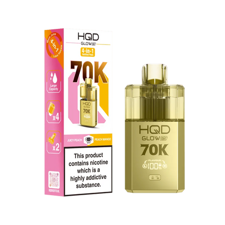HQD Glow Air 70K Prefilled Pod Vape Kit - Power Vape Shop