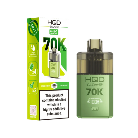 HQD Glow Air 70K Prefilled Pod Vape Kit - Power Vape Shop
