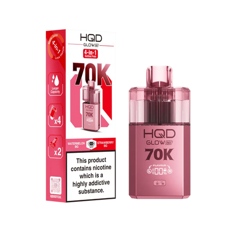 HQD Glow Air 70K Prefilled Pod Vape Kit - Power Vape Shop