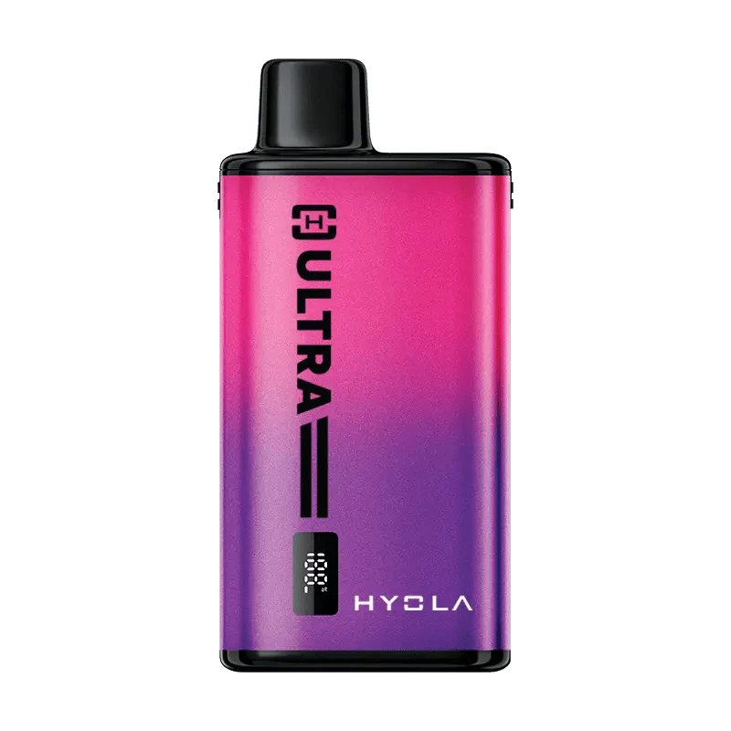 Hyola Ultra 30k Prefilled Pod Vape Kit Pack of 5 - Raspberry Edition - vapeukwholesale