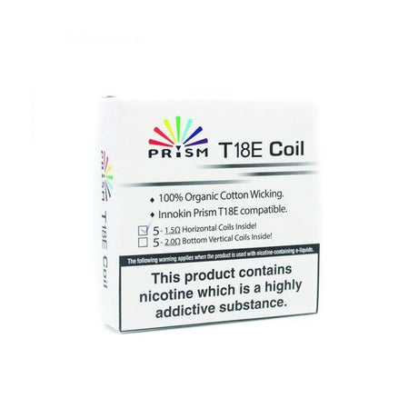 Innokin T18E Coils - Pack of 5 - 2.0 ohm