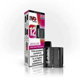 IVG 12 Pro Replacement Pods Pack of 5 - Red Sour Raspberry - vapeukwholesale