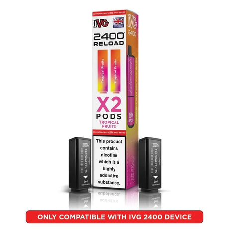 IVG 2400 Reload 4 in 1 Prefilled Pods | Pack of 4 - Power Vape Shop