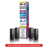 IVG 2400 Reload 4 in 1 Prefilled Pods | Pack of 4 - Power Vape Shop