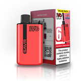 IVG SAVR 3000 Disposable Vape Box of 5 - Strawberry Watermelon - vapeukwholesale