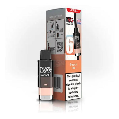 IVG SAVR Prefilled Vape Pods & Refill Containers - Power Vape Shop