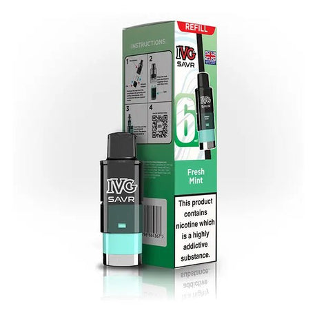IVG SAVR Prefilled Vape Pods & Refill Containers - Power Vape Shop