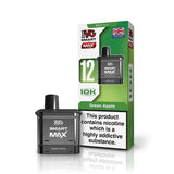 IVG Smart Max 10k Prefilled Refill Pods Pack of 5 - Green Apple - vapeukwholesale