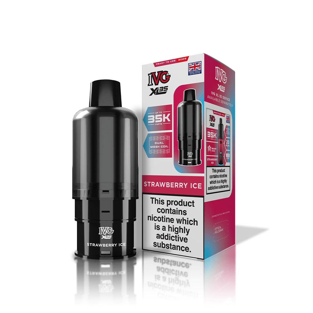 IVG XL 35K Prefilled Pods Box of 5 - Wholesale Price !