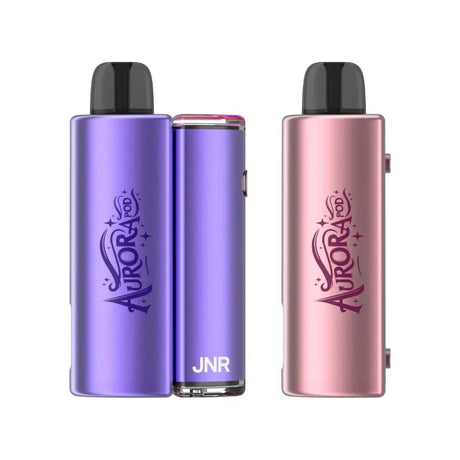 JNR Aurora 30000 Puffs Prefilled Pod Vape Kit - Pack of 5 - Fizzy Cherry Cola / Blackberry Red Raspberry - vapeukwholesale