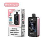 JNR Media Max 40k Prefilled Vape Pack of 5 - Strawberry Ice - vapeukwholesale