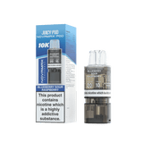 Juicy Pod Novamax 10k Replacement Pods - 10 pack - Blueberry Sour Raspberry - vapeukwholesale