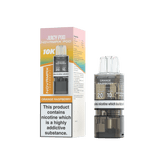 Juicy Pod Novamax 10k Replacement Pods - 10 pack - Orange Raspberry - vapeukwholesale