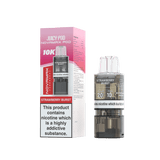 Juicy Pod Novamax 10k Replacement Pods - 10 pack - Strawberry Burst - vapeukwholesale