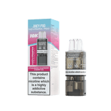 Juicy Pod Novamax 10k Replacement Pods - 10 pack - Strawberry Raspberry Cherry Ice - vapeukwholesale
