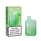 Lost Mary BM600 Prefilled Pod Vape Kit Box of 10 - Double Apple - vapeukwholesale