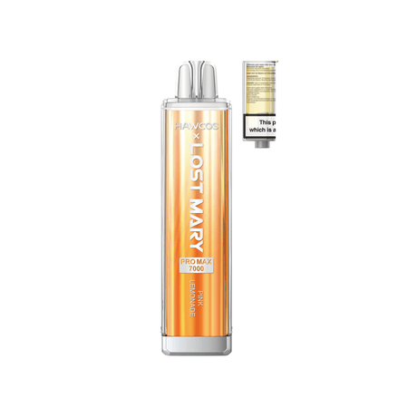 Lost Mary x Hawcos Pro Max 7000 Disposable Vape - Box of 10 - Pink Lemonade - vapeukwholesale