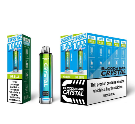 Bloody Bar Crystal 10000 Prefilled Pod Kit Box of 10