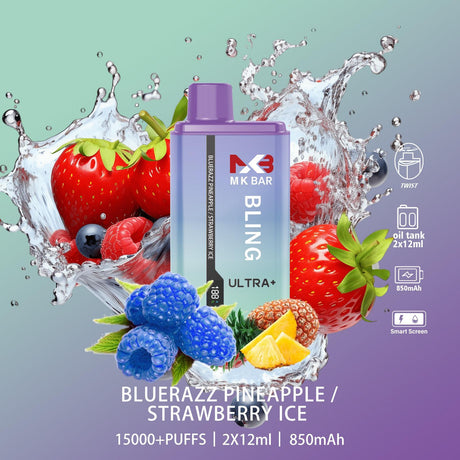 Blue Razz Pineapple / Strawberry Ice